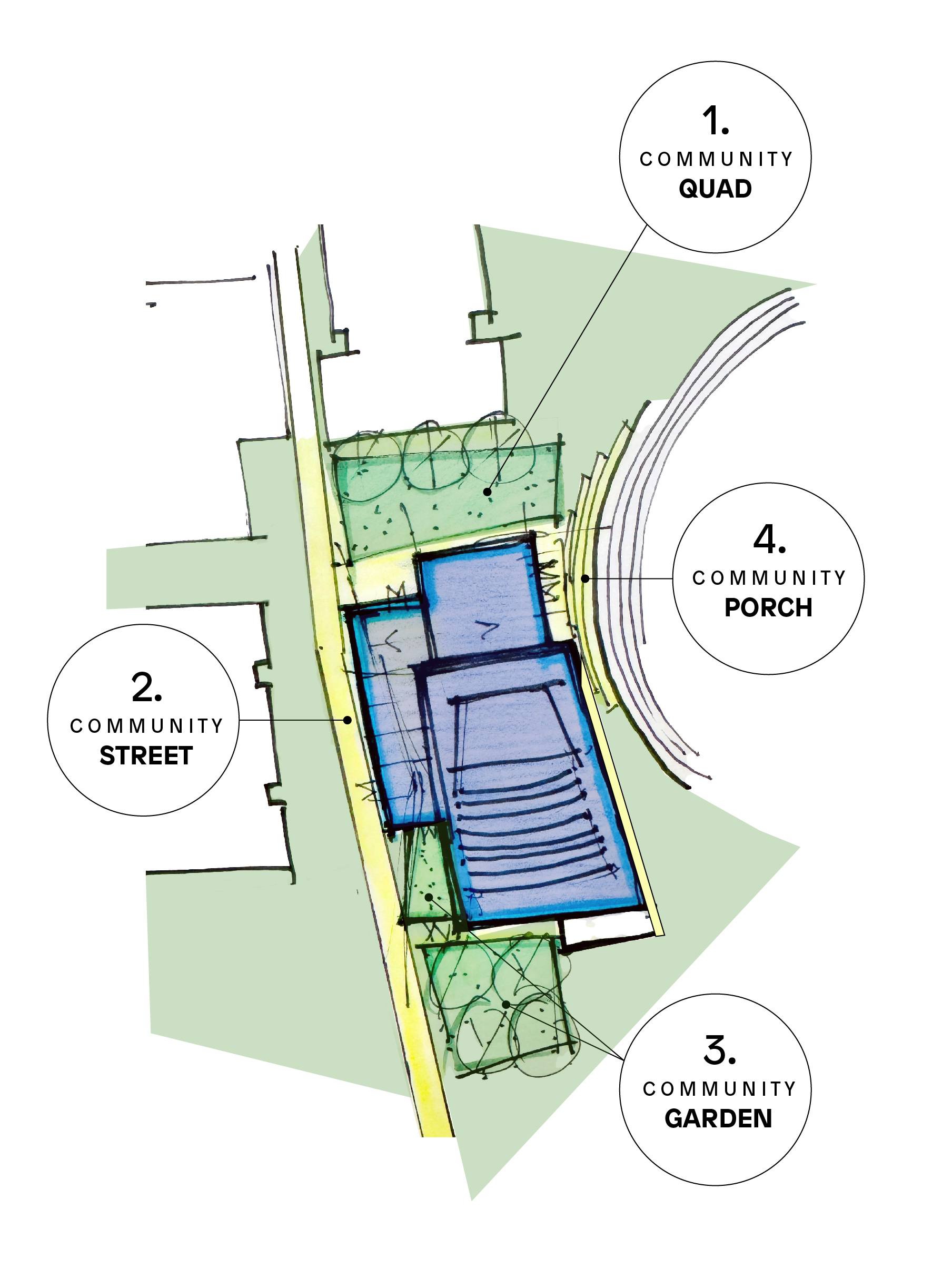 アート・デザイン・音楽 Architectural Positions Community and Music Hall at the Gilman School | ARC
